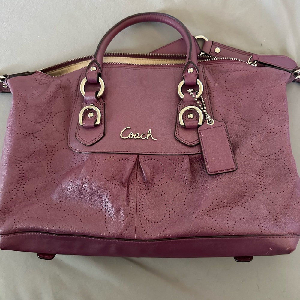 Authentic coach Ashley bag